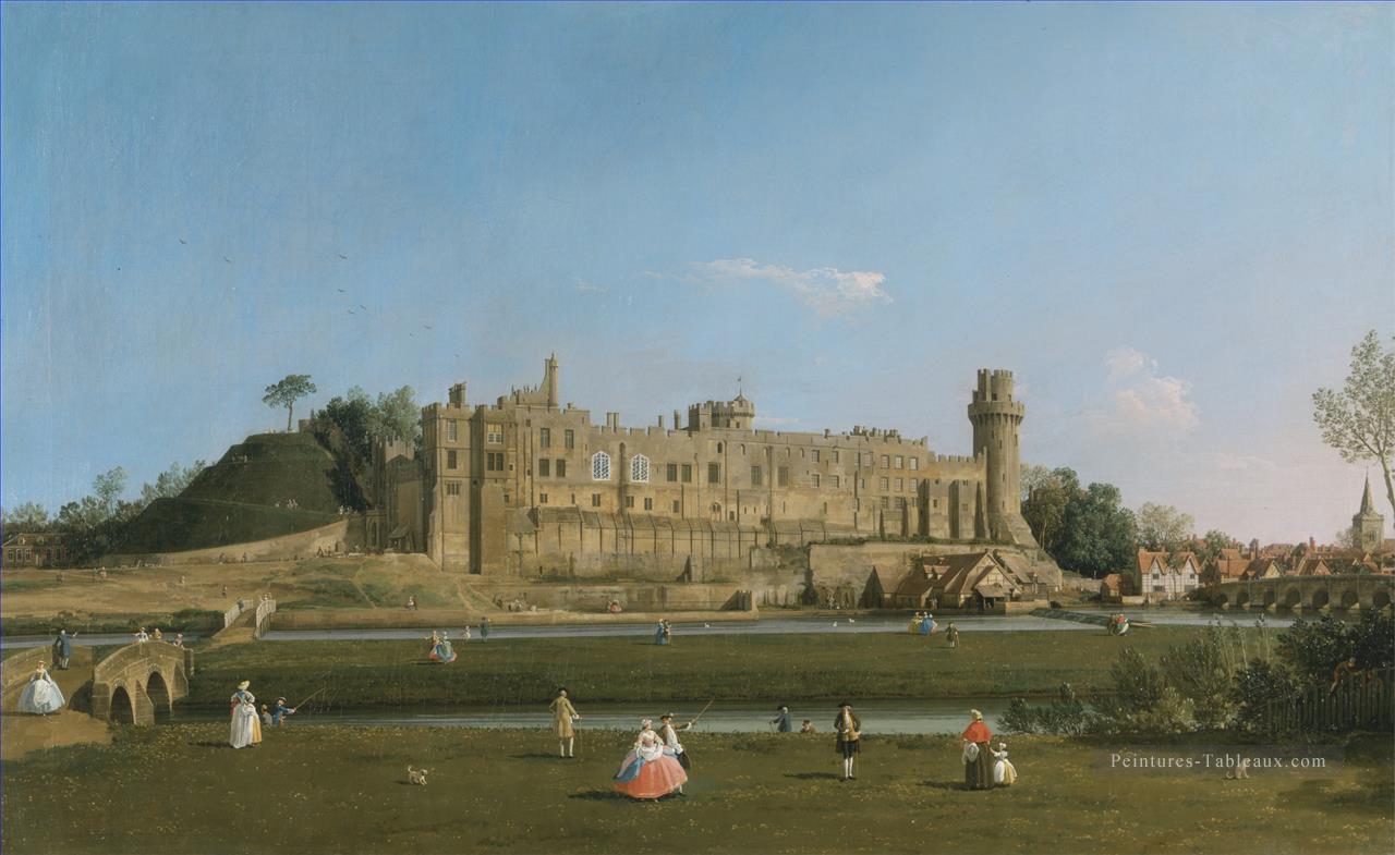 Château de Warwick Canaletto Peintures à l'huile